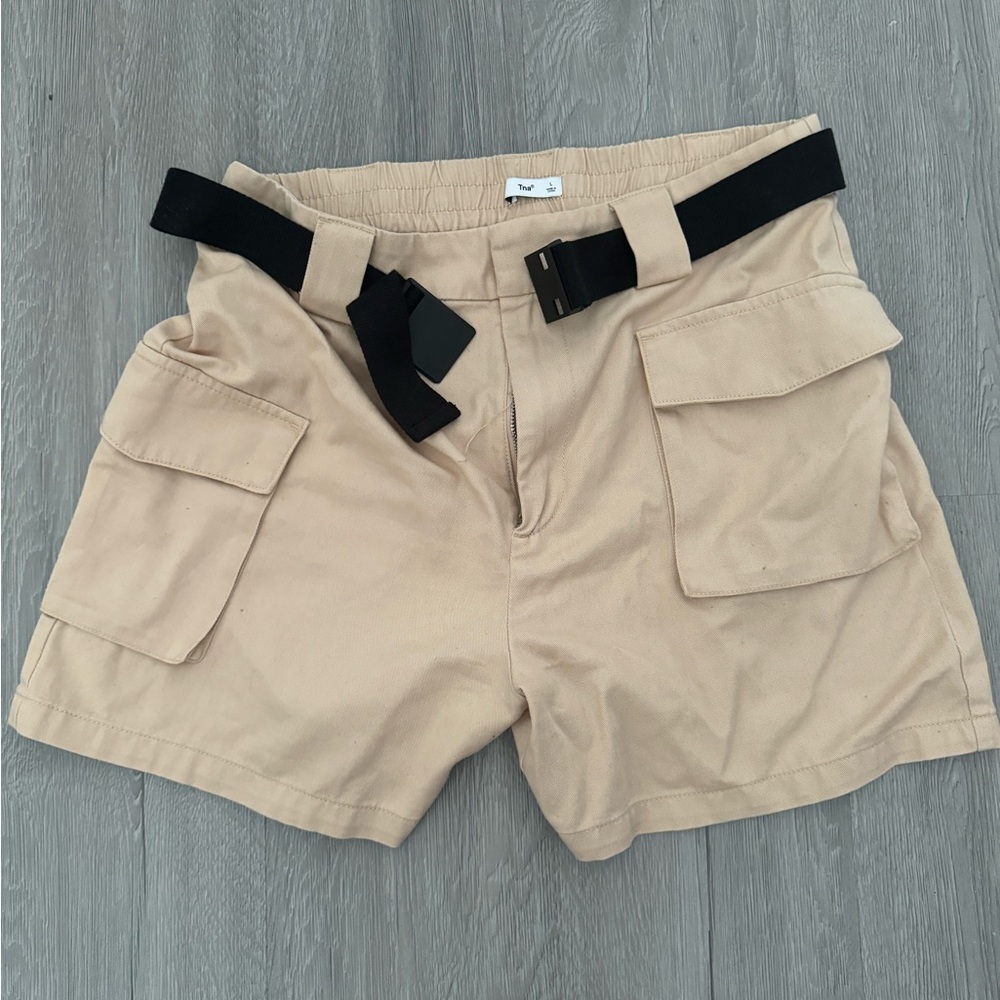 TNA High waisted cargo shorts